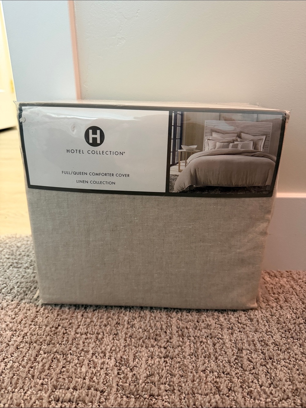 Hotel Collection Linen Comforter Cover